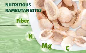 Rambutan blanc croustillant et crémeux déshydraté en tranches, de Darlac Farms, Vietnam, certifié ISO BRCGS, durée de conservation de 02 ans, fruits secs - Product Image 6