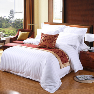 Parure <span class=keywords><strong>de</strong></span> lit d'hôtel rayée <span class=keywords><strong>de</strong></span> luxe personnalisée, nouvelle collection, excellente qualité, <span class=keywords><strong>prix</strong></span> abordable, rayures <span class=keywords><strong>de</strong></span> 1 cm et 3 cm, <span class=keywords><strong>housse</strong></span> <span class=keywords><strong>de</strong></span> <span class=keywords><strong>couette</strong></span> d'hôtel rayée, literie d'hôtel rayée - Product Image 2