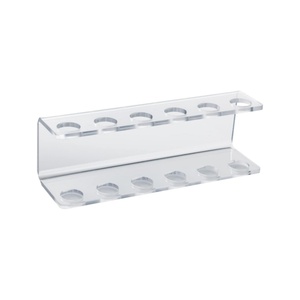 Fournitures de laboratoire <span class=keywords><strong>Tube</strong></span> à essai en acrylique mural transparent pour bureau Organisateur à 9 compartiments - Product Image 6