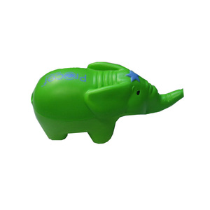 Cartoon <b>Elephant</b> Soft Plastic Toy Promotional <b>Gift</b> For Events - Product Image 4