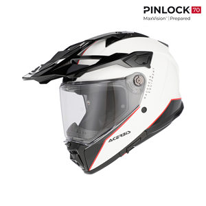 Casque intégral Acerbis Attack noir pour moto, compatible Pinlock - Product Image 1