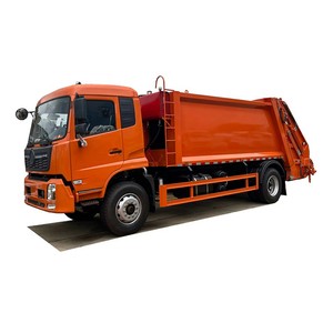 Camion compacteur de déchets de 15 m³, petit camion de compression de déchets, véhicule de collecte de déchets - Product Image 6