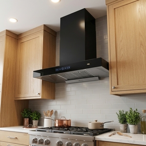 Cappa aspirante a T con pannello touch, potente aspirazione, <span class=keywords><strong>per</strong></span> cucina domestica, fornitura di fabbrica - Product Image 4
