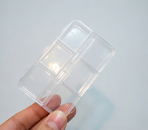 Caja <span class=keywords><strong>de</strong></span> Almacenamiento Transparente Independiente, Ideal para Organizar Decoración <span class=keywords><strong>de</strong></span> Uñas, Piedras <span class=keywords><strong>de</strong></span> Imitación, Cuentas y Joyería - Product Image 3