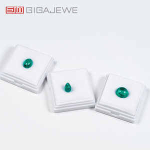 GIGAJEWE Pierre d'émeraude synthétique cultivée en laboratoire 0,3-6 carats, vert colombien, taille <span class=keywords><strong>poire</strong></span>, pour la fabrication de bijoux - Product Image 3