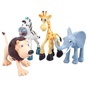 Ensemble de figurines de dessins animés version Q, modè<span class=keywords><strong>le</strong></span> de simulation, échelle 1:1, en plastique souple, jouet pour enfants avec fonction souffleur d'air, état neuf, marque YX - Product Image 6