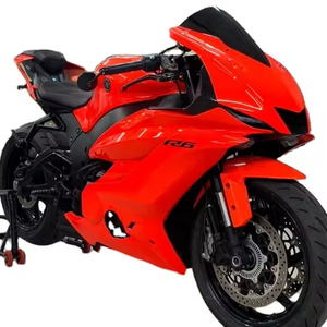 มอเตอร์ไซค์แข่งซูเปอร์พาวเวอร์ R6 10000W ขนาด 200 มม. แบตเตอรี่ลิเธียม 96V 150Ah ความเร็วสูงสุด 200 กม./ชม. ระบบควบคุมระบายความร้อนด้วยน้ำ พร้อมเบรก Brembo - Product Image 1