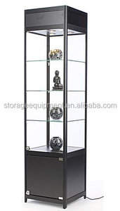 Thời trang mới kính Showcase & rượu tủ trưng bày với cửa kính - Product Image 2