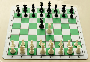 Màu xanh lá cây + Dòng màu đen cao su mềm chuột Pad bàn cờ với 20 ''x 20'' và 57x57mm vuông và 2mm Độ dày dmr06f - Product Image 6