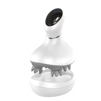 BL Offres Spéciales griffe tenue dans la main Silicone pieuvre automatique araignée chauffage vibrant cuir chevelu électrique tête masseur