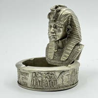 Décoration d'intérieur égyptienne, cendrier mythologique, logo personnalisé, statues d'Anubis de l'Égypte ancienne