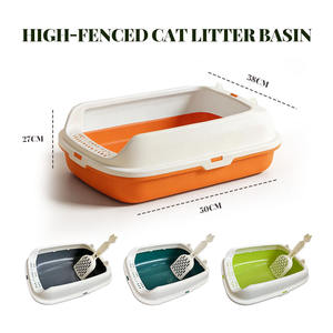 Vente en gros - Offre Spéciale : <span class=keywords><strong>Bac</strong></span> à litière pour <span class=keywords><strong>chat</strong></span> XL Premium semi-fermé avec côtés hauts et pédale, anti-éclaboussures, facile à nettoyer - Product Image 2