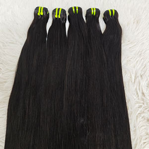 Letsfly 11A, Paquetes de Cabello Humano Virgen Birmano, 10-30 Pulgadas, Negro Natural, Liso Sedoso, Cabello Humano Doblemente Tramado - Product Image 3