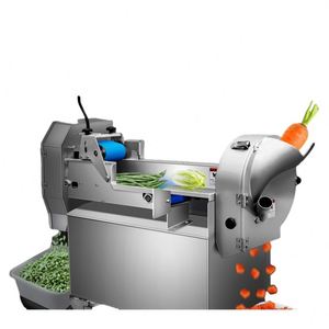 Use Fully Automatic Motorized <b>Vegetable</b> and Fuit <b>Cutter</b> Slicer Shredder for French Fry Veggie Cutting Onion Cutting Machine - Product Image 4
