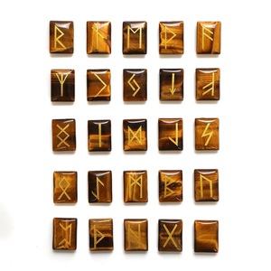 Juego <span class=keywords><strong>de</strong></span> piedras naturales para regalar, chakras <span class=keywords><strong>de</strong></span> Aventurina verde, varias piedras curativas grabadas, 25 unidades, venta al por mayor, <span class=keywords><strong>2022</strong></span> - Product Image 1
