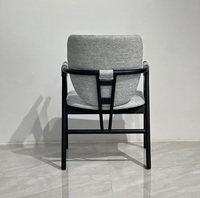 Chaise de salle à manger en bois de chêne massif, faite à la main, écologique et moderne, pour la maison, le bureau, l'hôtel