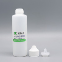 Flacons compte-gouttes vides en plastique de 100ml, 1 pièce, bouteilles de liquide chimique isables