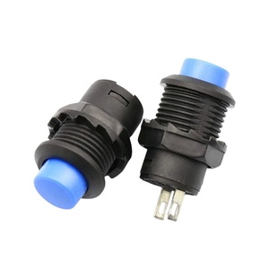 DS-227 DS-228 Interrupteur à bouton-poussoir à verrouillage automatique 12 mm / à réinitialisation momentanée 250 V CA 1 A - Product Image 3