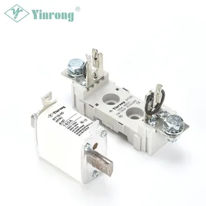 Yinrong Ống Vuông dao hình liên hệ nt00 loạt cầu chì liên kết RT16-00 (nt00) với CE,TUV,UL chứng nhận