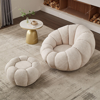 SPARKLE paresseux canapé tatami citrouille chaise filles mignon chambre simple balcon arrière tissu citrouille chaise de loisirs