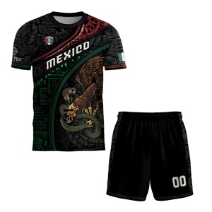Camisetas de fútbol de México 2026 al por mayor, personalizadas por sublimación, versión retro para jugadores, para adultos y niños - Product Image 5