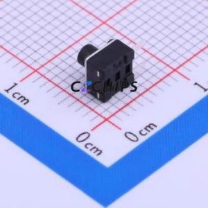 TSA452G50-250 Tactile Switch Through hole Component (THT) Switch Single Pole Single Throw Round Button 2.5N Through Hole - Product Image 2