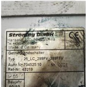 Interruptor de palanca Stromag Getriebendschalter 25_LC_299FV_399FFV IP65 100VAC - Product Image 1