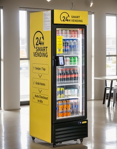 Distributore Automatico Intelligente AI con SDK, Raffreddamento <span class=keywords><strong>a</strong></span> Compressore e Monitoraggio Remoto per Snack e Bevande Combo HAHA 360 per Ufficio, Scuola, Palestra - Product Image 5