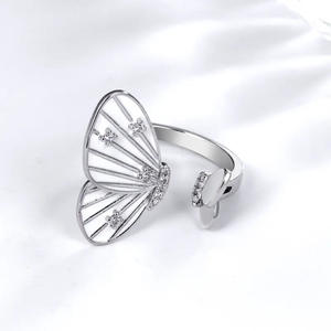 Venta caliente Super Hada moda exquisita personalidad anillo abierto esmalte simple nicho diseño sentido Mujer - Product Image 3