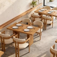 Meubles de restaurant commerciaux, table et chaises de salle à manger, design de luxe OEM ODM, banquet de mariage, stand modulaire pour la restauration