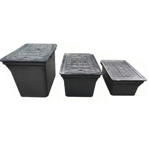 Caja de Distribución Sellada de Plástico con Diseño Antiobstrucciones para Cableado, Sistema <span class=keywords><strong>Auxiliar</strong></span> de Alcantarillado, Cuadrada 500x500mm - Product Image 3