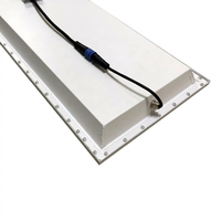 Lampe de panneau LED d'urgence étanche, IP65 Tri-Proof avec batterie de secours de 3 heures pour extérieur, parking et couloir d'escalier