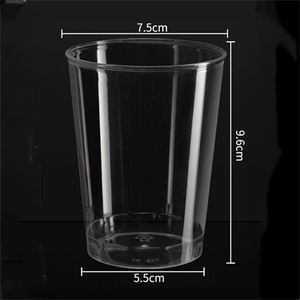 10oz <span class=keywords><strong>300ml</strong></span> rõ ràng nhựa uống <span class=keywords><strong>Cup</strong></span> cho Aviation du lịch hoặc Đảng - Product Image 3