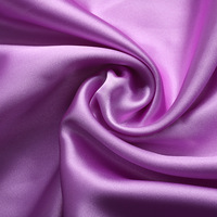 Tissu satin Duchess HYFZ, mélange polyester, organza et soie, haute qualité, faible MOQ