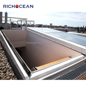 Fenêtre de toit électrique en aluminium de style américain RICHOCEAN, double vitrage Low-E, pour évacuation des sous-sols et extérieur - Product Image 6