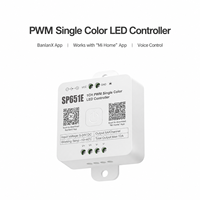 Contrôleur LED intelligent MESH Mijia SP651E monochrome à commande vocale PWM 6A, portée 30M, application Xiao Ai, liaison maison intelligente, 1 canal