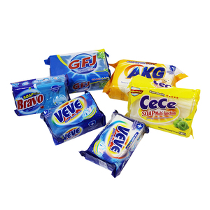 Trung Quốc phổ biến bán 400g 300g cơ bản làm sạch tính năng trong suốt vô hại Thanh tắm giặt xà phòng - Product Image 4