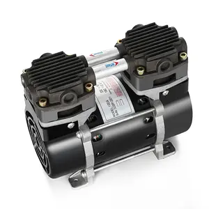 Geräuschloser Kolben 220W Kompressor luft 110V Sauerstoff verstärker Mini öl freie Luft kompressor pumpe für Sauerstoff konzentrator