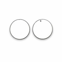 Cakram transduser keramik piezoelektrik 200 KHz 7B, Diameter 9mm ketebalan 3mm kategori produk keramik listrik