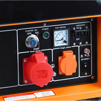 Petit silencieux génératrice à essence 5kw 6kw 7kw 8kw 10kw et 5kva 6kva 7kva 8kva 10kva