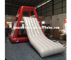 Rak Tiup <span class=keywords><strong>Permainan</strong></span> Geser Air Mengambang <span class=keywords><strong>Piramida</strong></span> Yang Dapat Disesuaikan 3.7M Kualitas Tinggi - Product Image 3