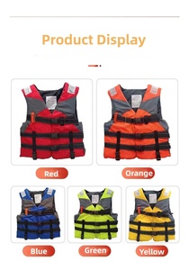 Gilet de sauvetage professionnel avec ceinture sifflante, gilet gonflable pour protéger les personnes de la noyade en toute sécurité - Product Image 2
