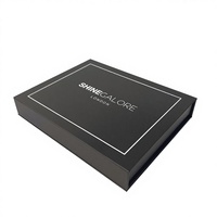 Boîte cadeau rigide magnétique personnalisée haut de gamme, design écologique réutilisable, couleur personnalisée, logo, finition mate, crème pour le visage