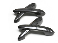 Poignées de porte de voiture de haute qualité adaptées aux BMW Z4 430 425 840i deux portes G29 G22 G23, poignées de porte en fibre de carbone sèche