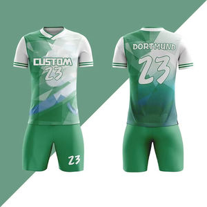 定制全身训练运动服男式成人足球球衣足球队制服 Maillot De Foot 100% 聚酯纤维速干 - Product Image 6