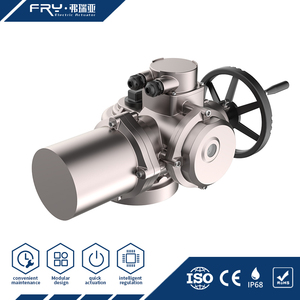 360 Degree Multi <b>Rotation</b> Motor Drive Actuator IP67 On-Off Duty for Power Plant Water Treatment Wide Torque Range Available From - Product Image 1
