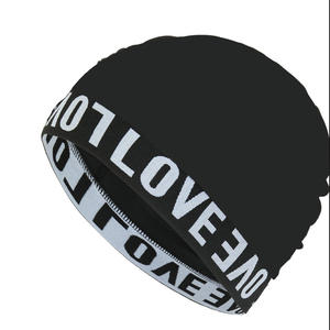 <span class=keywords><strong>Bonnet</strong></span> de bain en tissu à bande élastique pour adultes Protection des cheveux longs avec chapeau de bain taille <span class=keywords><strong>libre</strong></span> pour les sports de piscine hommes et femmes - Product Image 1