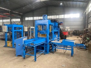 QT4-15 tam otomatik üretim hattı içi boş ve katı hidrolik tuğla makinesi - Product Image 5