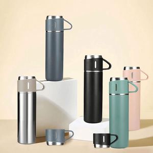 Lot de tasses à café en acier inoxydable noir de 550 ml pour sublimation, idéal pour le voyage, le camping et les Moscow Mule - Product Image 1
