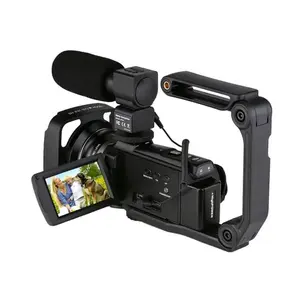 Appareil photo numérique 4K Vlog Video Camera YouTube Vlogging 48MP WiFi Digital Camera Recorder